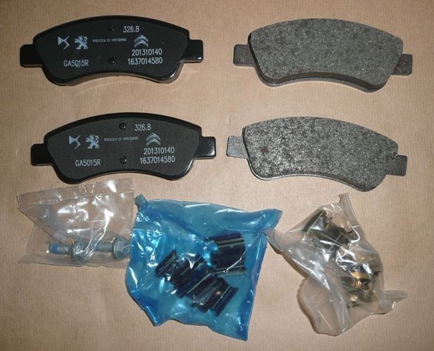 Klocki hamulcowe Citroen C2 Citroen C3 Citroen C3 Picasso przód