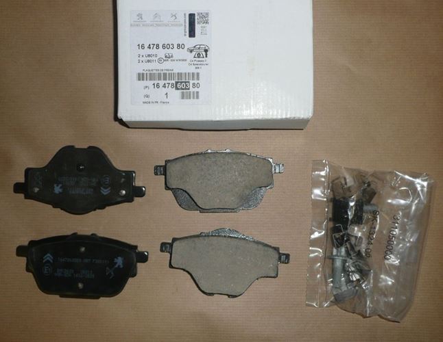 Klocki hamulcowe Citroen C4 Picasso II tył