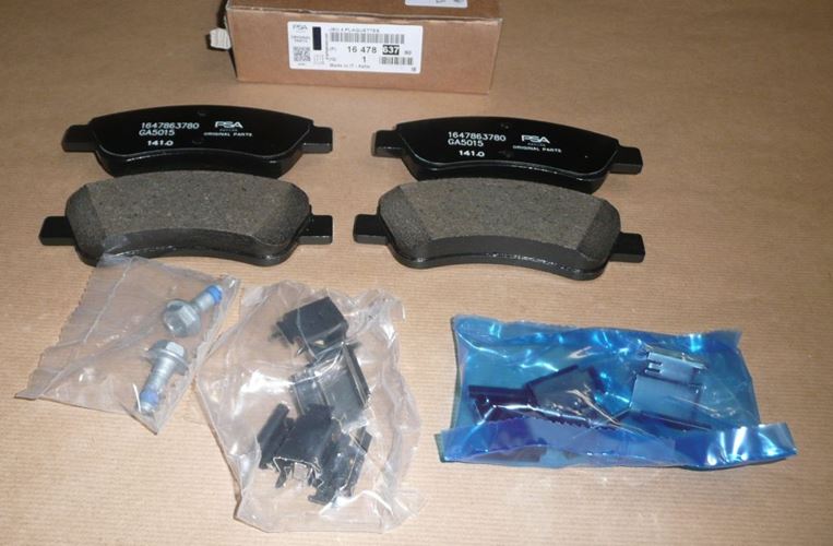 Klocki hamulcowe Citroen Berlingo Citroen C2 Peugeot 207 208 przód