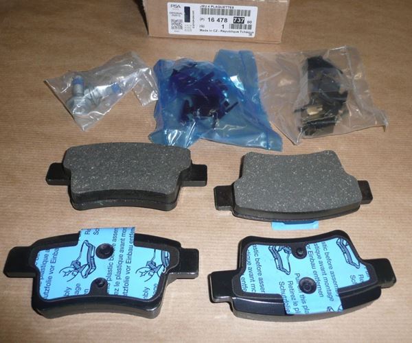Klocki hamulcowe Citroen C4 Picasso tył
