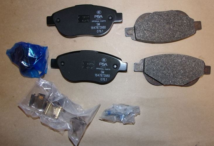 Klocki hamulcowe Citroen C3 Citroen C4 Citroen Xsara Peugeot 206 207 przód