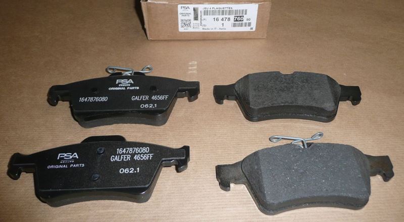 Klocki hamulcowe Citroen C5 III Renault Laguna III tył