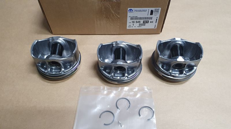 Tłoki zestaw 3 sztuki Citroen C3 III 1.2 Puretech