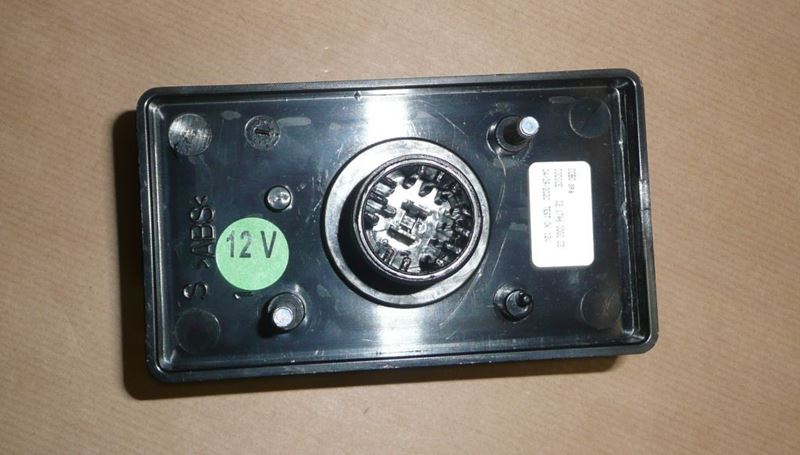 Lampa tablicy rejestracyjnej Citroen Jumper III