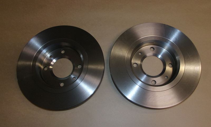 Tarcza hamulcowa komplet Citroen C2 Citroen C3 Peugeot 207 przód