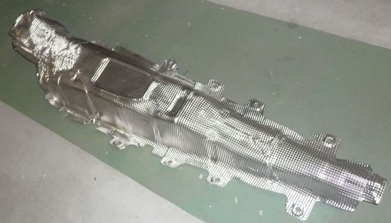 Osłona rury wydechowej Citroen C5 II