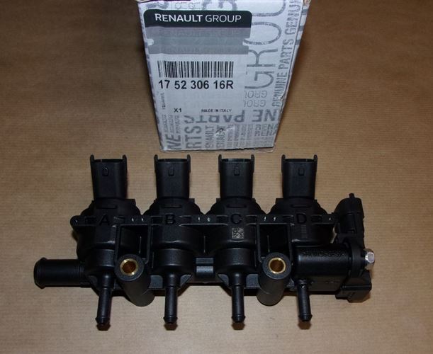 Rampa wtrysku LPG Dacia Duster I II 1.6
