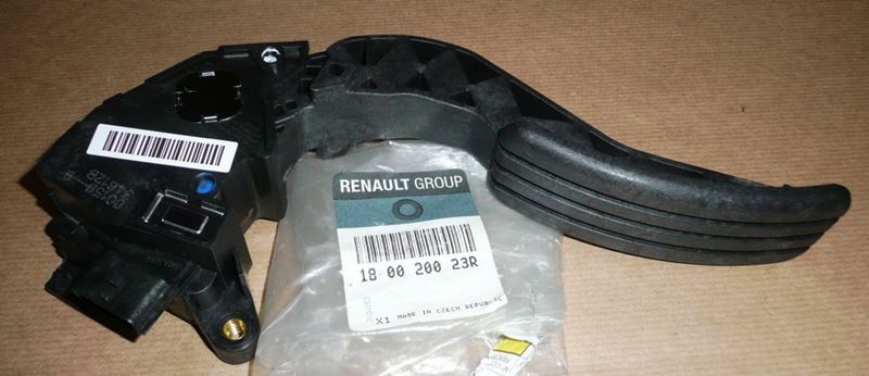 Potencjometr pedału gazu Renault Megane III