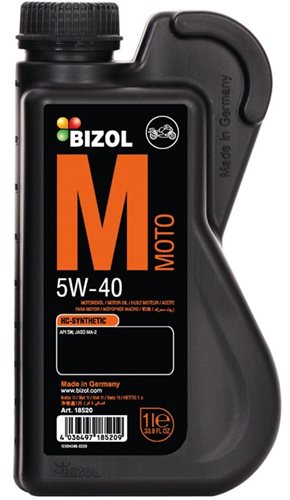OLEJ BIZOL MOTO 5W-40  1L SN JASO MA-2