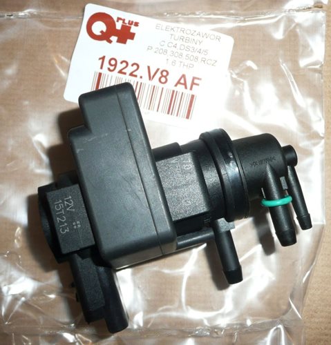 Elektrozawór turbo Citroen C4 Peugeot 208 1.6 THP