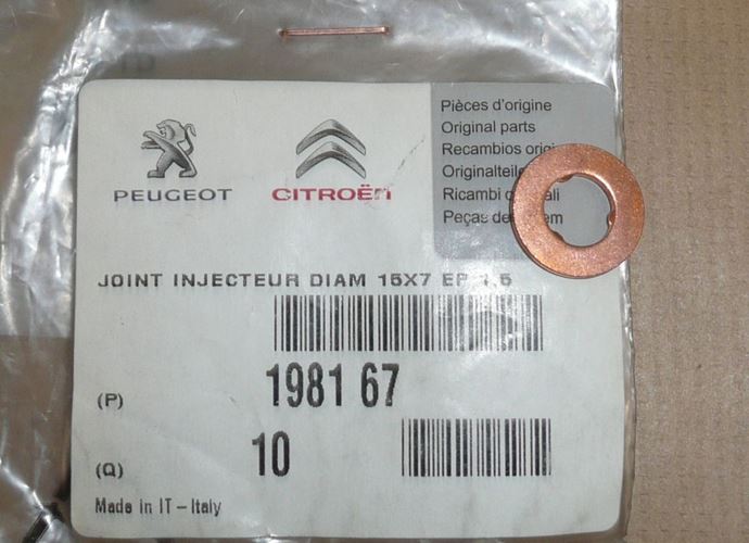 Uszczelka wtrysku Citroen C5 III 2.7 Hdi