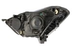 Reflektor P (H1/H7/LED, elektryczny, ze światł. dzien. LED, kolor wkładu: czarny) CITROEN DS5 11.11-03.15