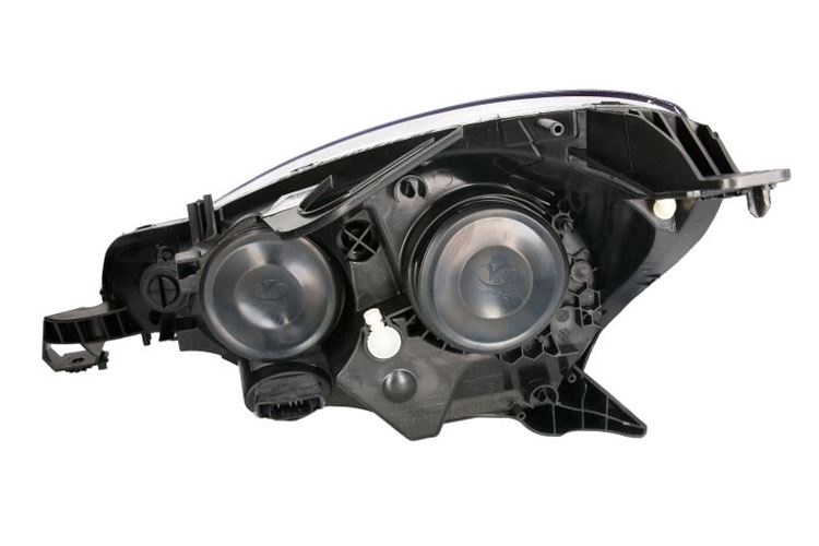 Reflektor P (H1/H7, elektryczny, z silnikiem, kolor wkładu: czarny) CITROEN C3 II, DS3 01.09-12.16