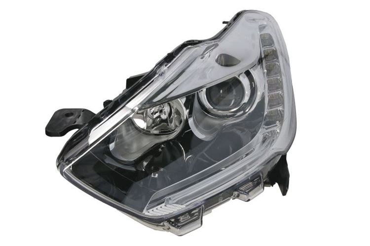 Reflektor L (H1/H7/LED, elektryczny, ze światł. dzien. LED, kolor wkładu: chromowany) CITROEN DS5 11.11-03.15