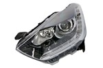 Reflektor L (H1/H7/LED, elektryczny, ze światł. dzien. LED, kolor wkładu: czarny) CITROEN DS5 11.11-03.15