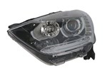 Reflektor L (D1S/H1/LED, elektryczny, czarna ramka, z doświetlaniem zakrętów) CITROEN DS5 11.11-03.15