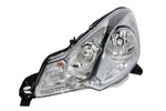 Reflektor L (H1/H7, elektryczny, z silnikiem, kolor wkładu: czarny) CITROEN C3 II, DS3 01.09-12.16
