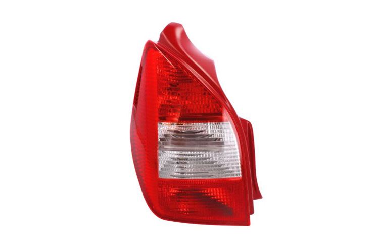 Lampa tył L (kolor kierunkowskazu biały, kolor szkła czerwony) CITROEN C2 09.03-11.09