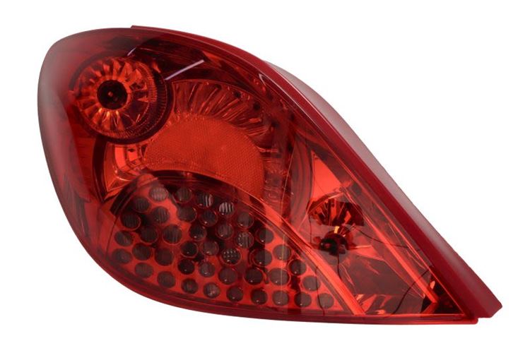 Lampa tył L PEUGEOT 207 -08.09