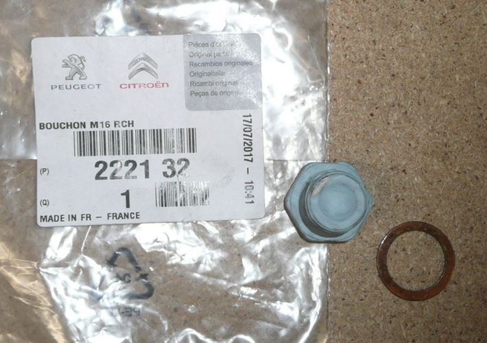 Zaślepka pokrywy skrzyni biegów Peugeot Citroen