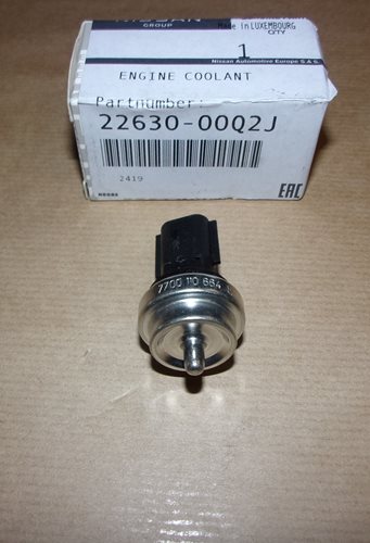 Czujnik temperatury płynu chłodzącego Renault 1.5-2.3 Dci
