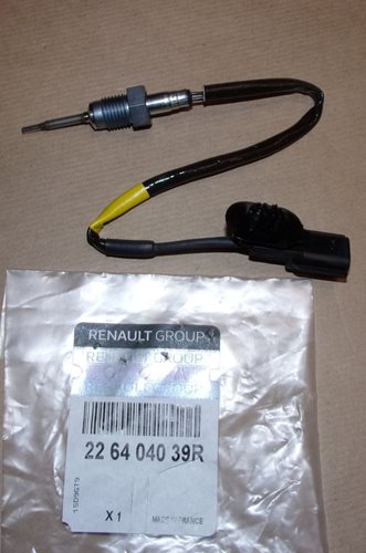 Czujnik temperatury spalin Renault Megane III 1.6 Dci