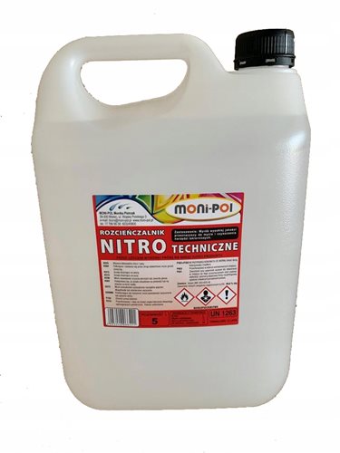 ROZPUSZCZALNIK NITRO S-TECHNICZNY 5L