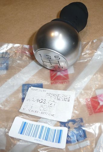 Gałka zmiany biegów Citroen C2 C3 II Peugeot 206 207 307