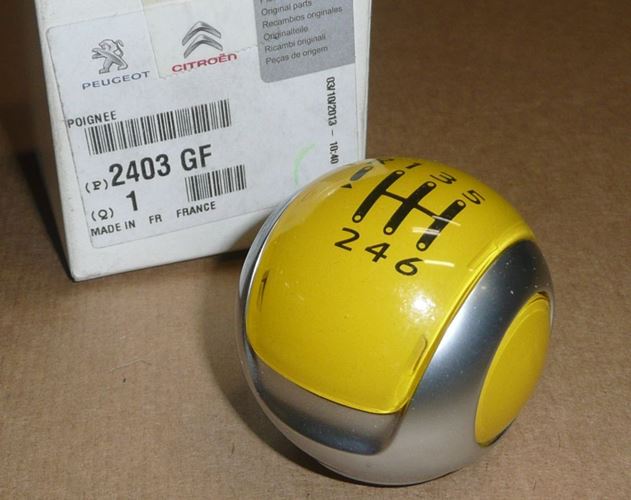 Gałka zmiany biegów Citroen DS3