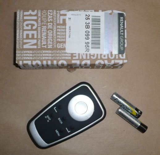 Pilot nawigacji Renault TomTom