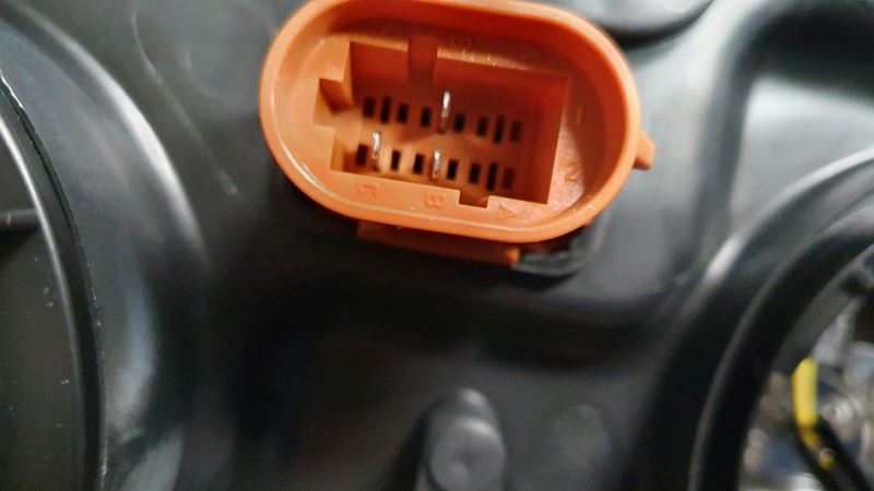 Reflektor Renault Scenic I Lift prawy