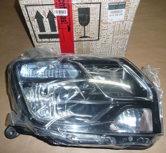 Reflektor Dacia Duster prawy
