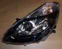 Reflektor Renault Clio III czarny lewy