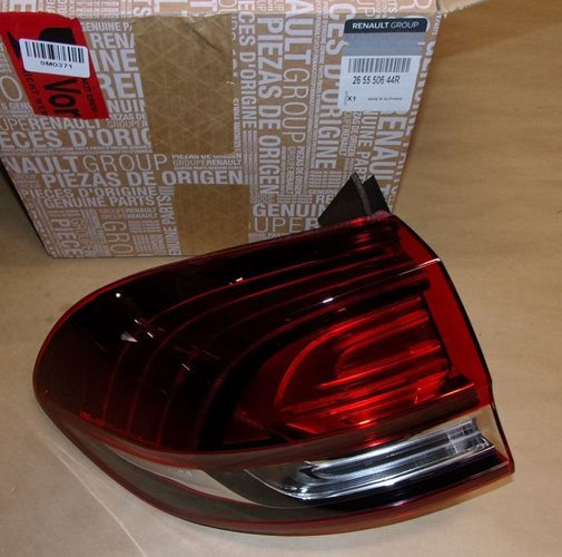 Lampa tylna Renault Scenic IV lewa