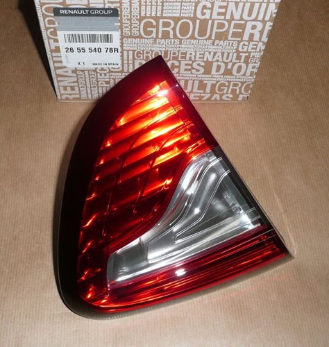 Lampa tylna Renault Captur lewa