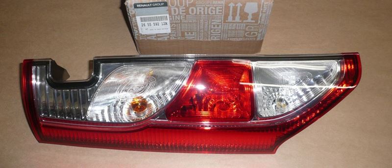 Lampa tylna Renault Kangoo II lewa
