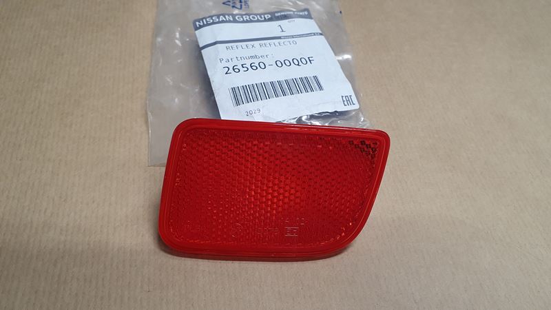 Odblask zderzaka prawy Oryginał Nissan Renault Master III