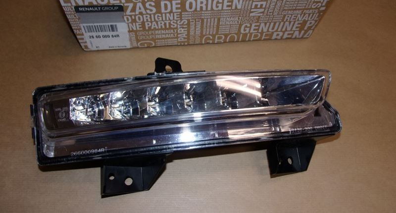 Lampa jazdy dziennej LED Renault Megane III prawe