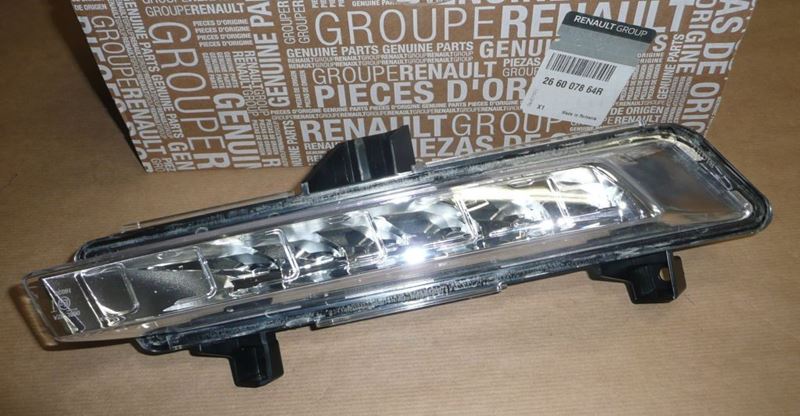 Lampa jazdy dziennej LED Renault Clio IV prawe