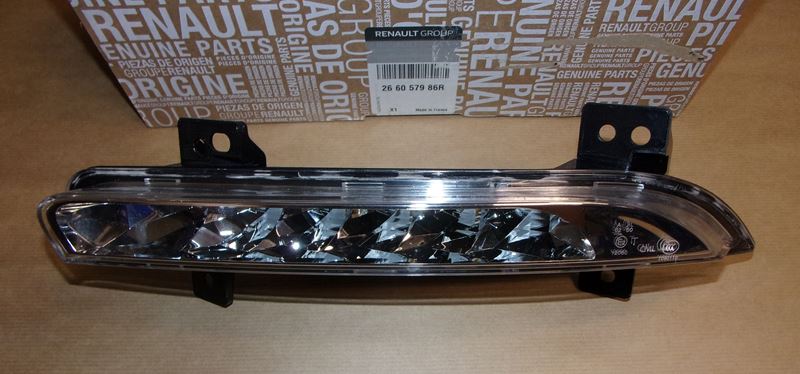 Lampa jazdy dziennej LED Renault Fluence lewe