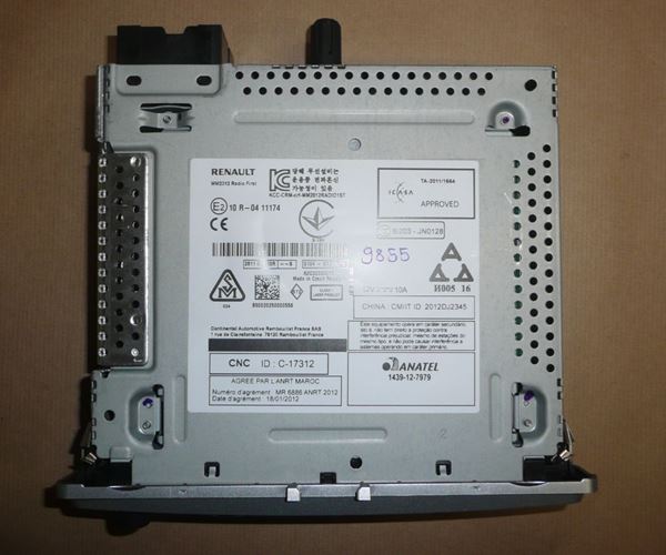 Radio samochodowe Renault Laguna III