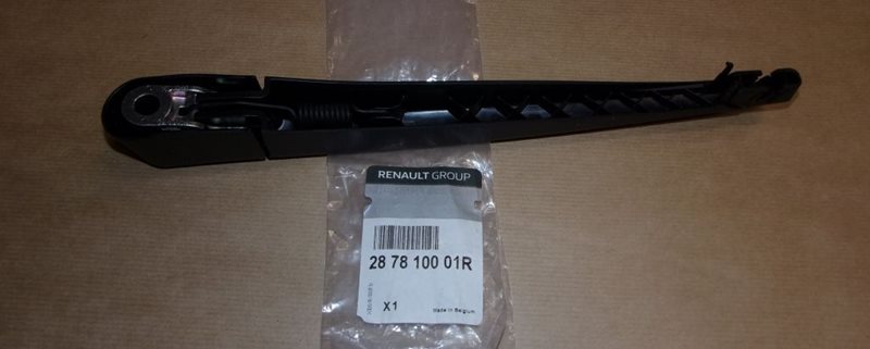 Ramię wycieraczki Renault Megane III coupe tył