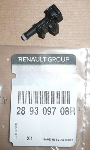 Końcówka dysza spryskiwacza Renault Megane III przód