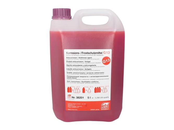 PLYN DO CHLODNIC G13     CZERW.KONC.5L