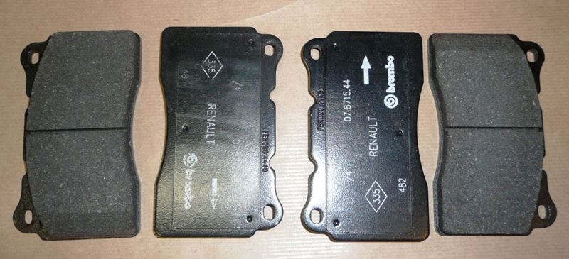 Klocki hamulcowe Renault Megane III RS przód