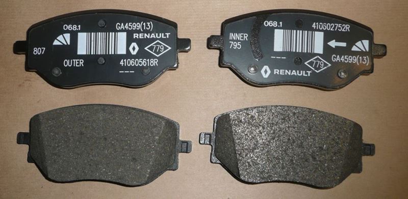 Klocki hamulcowe Renault Clio V Dacia Logan III