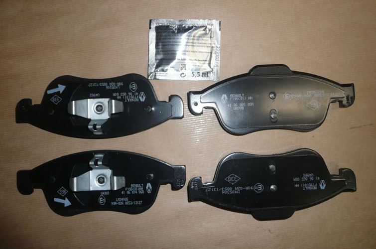 Klocki hamulcowe Renault Megane III Captur przód