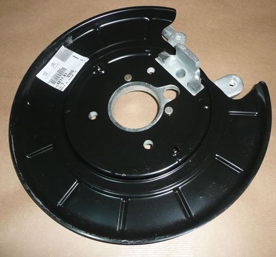 Tarcza kotwiczna Peugeot 406 tył lewa
