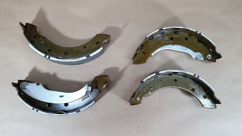 Szczęki Hamulcowe Tył Oryginał Peugeot 206