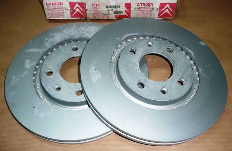 Tarcza hamulcowa komplet Citroen Xsara Peugeot 306 Peugeot 405 przód